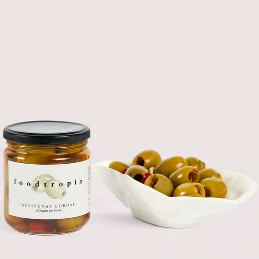 Aceitunas gordal aliñadas