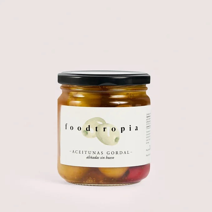 Aceitunas gordal aliñadas