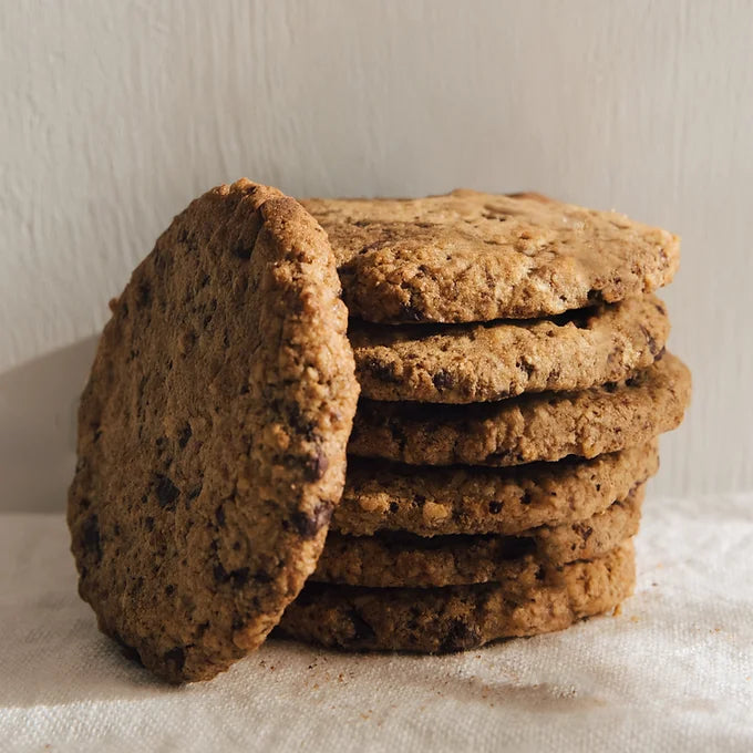 Galletas de avena y chocolate sin gluten ecológicas
